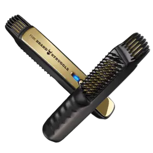 The Beard Struggle - beard straightener