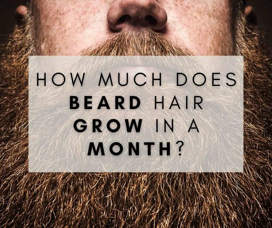 How Much Does Beard Hair Grow In A Month